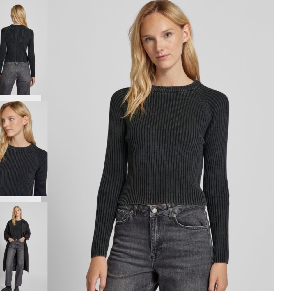 NWT Vero Moda Women’s Real Crew Neck Ribbed Knit Sweater Size:XL
